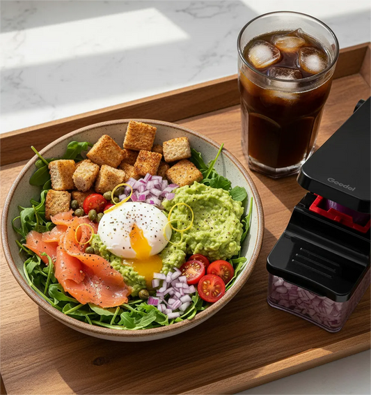 American Smoked Salmon &amp; Avocado Breakfast Bowl