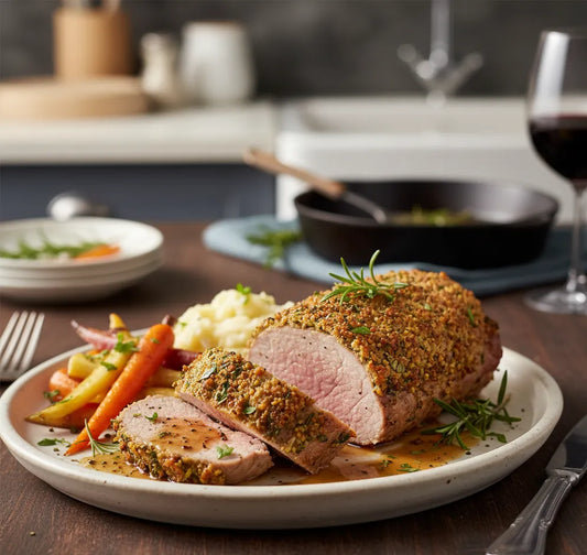 Herb-Crusted Pork Tenderloin