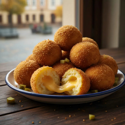 Czech Cheese Potato Balls