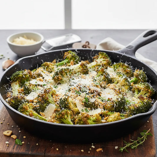 Garlic Parmesan Roasted Broccoli