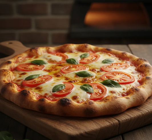 Homemade Margherita Pizza