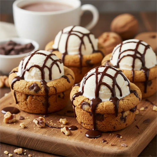 American Chocolate Chip Cookie Cups