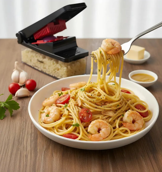 Garlic Shrimp Pasta: Every Bite Coated in Sauce, So Flavorful You’ll Lick the Plate