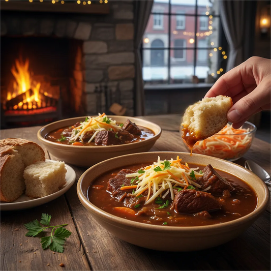 Irish Beef Stew with Soda Bread
