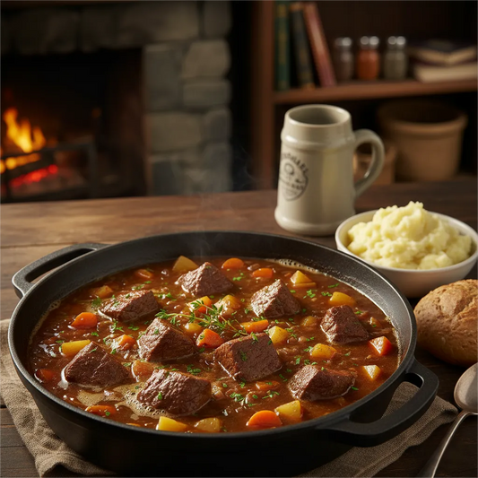 German Beer Braised Beef