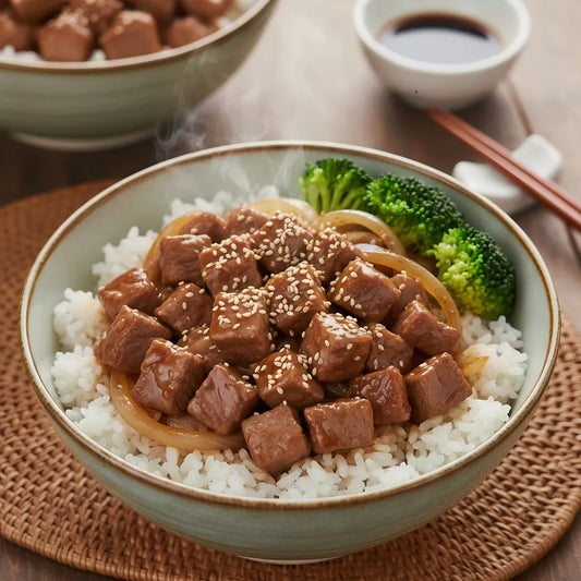 Japanese Teriyaki Beef Donburi