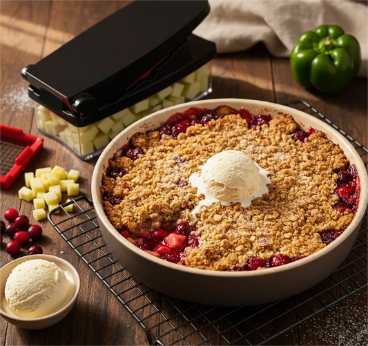 Apple Cranberry Crisp