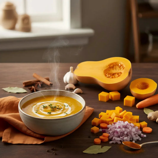 Spiced Butternut Squash Soup