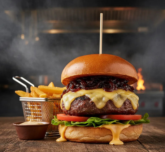 🔥 Hell’s Kitchen-Inspired Ultimate Burger Recipe