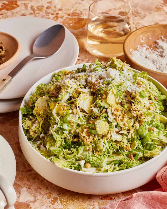 Shaved Brussels Sprout Salad