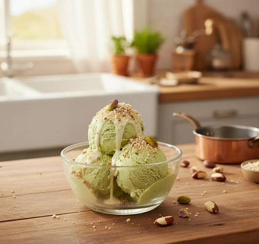 Pistachio Gelato Topping