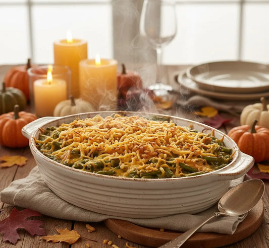 Vegan Green Bean Casserole: A Dairy-Free Thanksgiving Classic