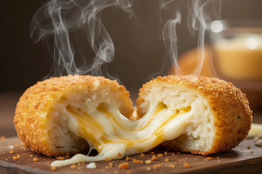Potato Croquettes with Cheese: Crispy Outside, Soft and Cheesy Inside