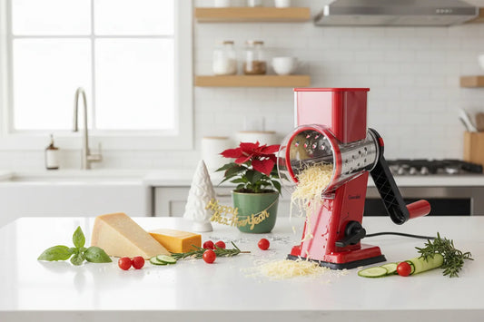 Meet the New-Generation Geedel Rotary Cheese Grater — Designed for Faster, Safer & Healthier Holiday Cooking