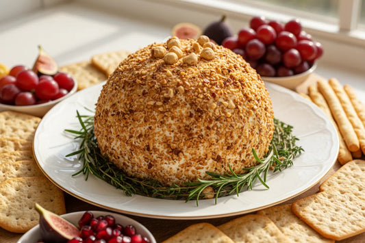 Hazelnut Crusted Goat Cheese Ball