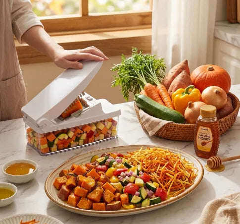 Fall Comfort Food Made Easy: Geedel Helps You Whip Up Honey-Roasted Veggies in a Flash