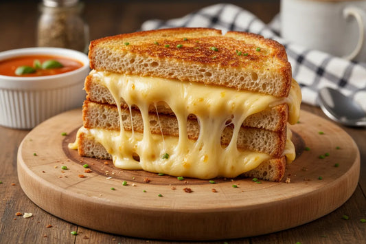 Triple-Decker Grilled Cheese: The Ultimate Comfort Lunch Upgrade