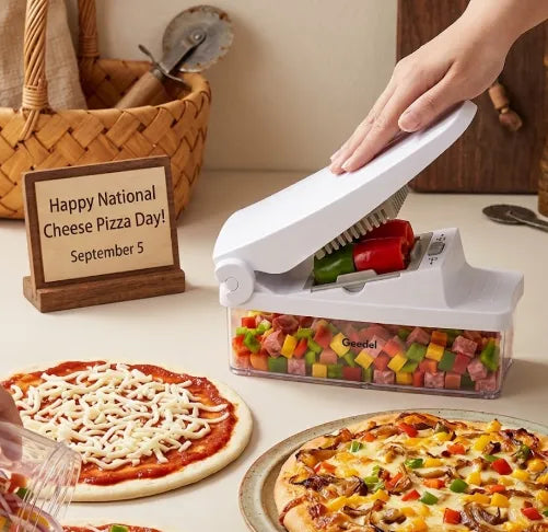 National Cheese Pizza Day! Geedel Helps You Whip Up a Gorgeous Bell Pepper Flatbread
