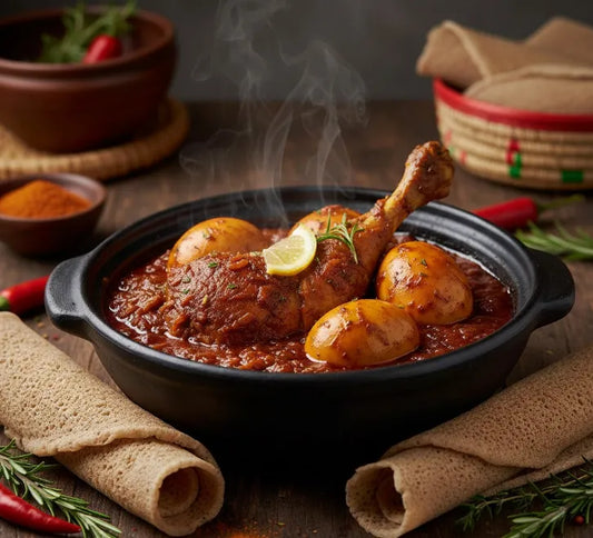 Ethiopian Spicy Chicken Stew