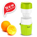 Portable Geedel Manual Juicer - Easy Squeeze Fresh Cold Press Juice Maker - Non-Electric Hand Juicer for Healthy Drinks